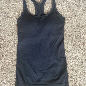 Lululemon Ebb to Street Black Tank Top